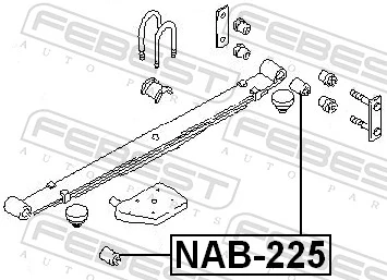 N20621 RBI Втулка ресори