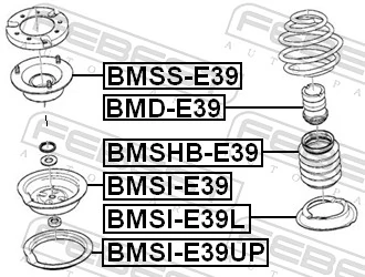 BMSIE39 Febest Відбійник передньої пружини