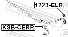 Купити CRK056 Parts-Mall Опора стабілізатора