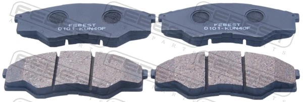 Передні тормозні колодки T2115006 Toko cars