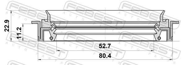 95JFS54801123X Febest 