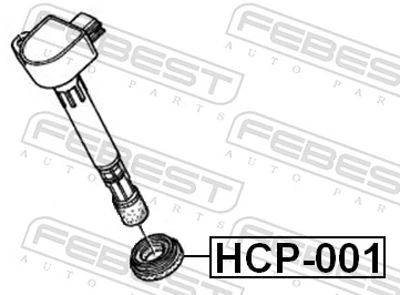 HCP001 Febest Кільце ущільнювальне свічкового колодязя