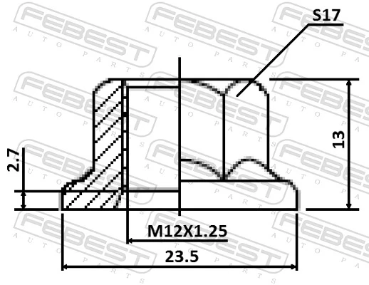 0431004PCS10 Febest 