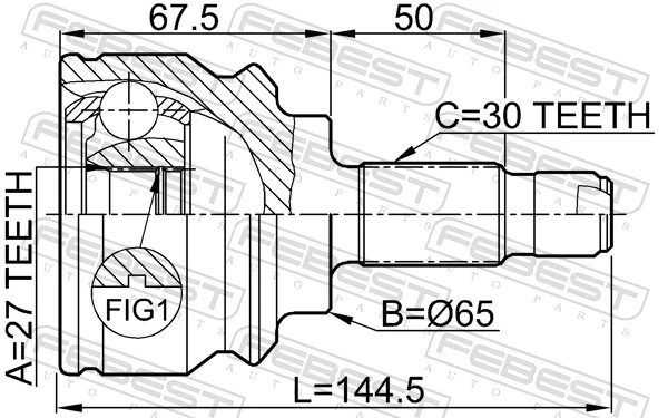 Купити TOJ0043 Magneti Marelli Шарнір приводу зовнішній