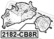 6198140 Cifam Маточина задня