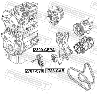 Купити 532069410 Polcar Ролик приводного ременя, паразитний
