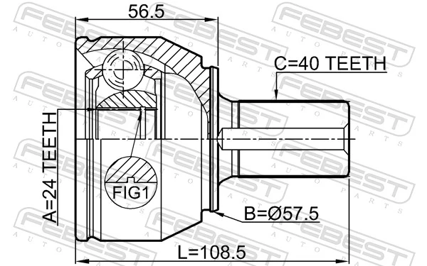 Граната колісна Ford Mondeo IV седан (CA2) (2007 - 2014) ціна, від 46.64 USD