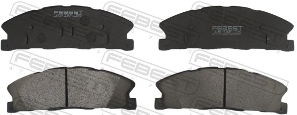 Гальмівні колодки ASA PMD1611AT ціна, від 53.82 USD