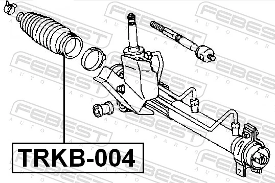 TRKB004 Febest Пильник рульової