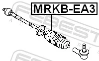 MRKBEA3 Febest Пильник рульової