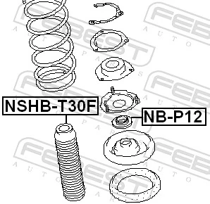 Пильник амортизатора переднього Renault (RVI) 5405031U01 ціна, від 16.87 USD