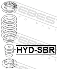 HYDSBR Febest Буфер заднього амортизатора