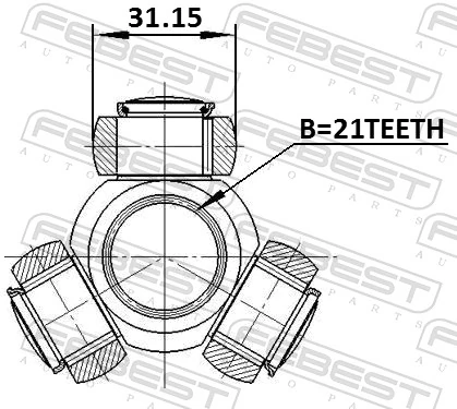 0716RH416 Febest