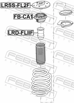 Опора стійки амортизатора переднього Raiso RC05787 ціна, від 24.43 USD