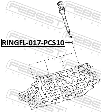 6000605283 Fiat/Alfa/Lancia Кільце інжектора