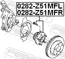 Купити Передня маточина Nissan Teana  J32