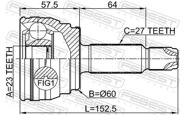 Граната колісна Cifam 6071019 ціна, від 40.03 USD