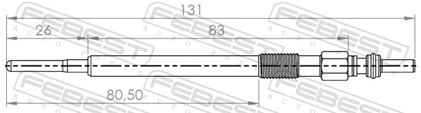 Свіча накалу Opel 12625507 ціна, від 24.73 USD