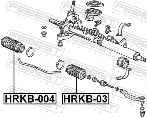 Пильник рульової на Honda Civic V EG, EH