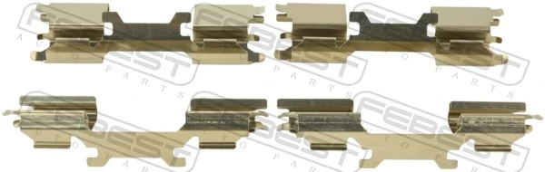 1603W906F Febest Пружинна засувка супорту