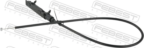 19101E46FL Febest Трос замка капота