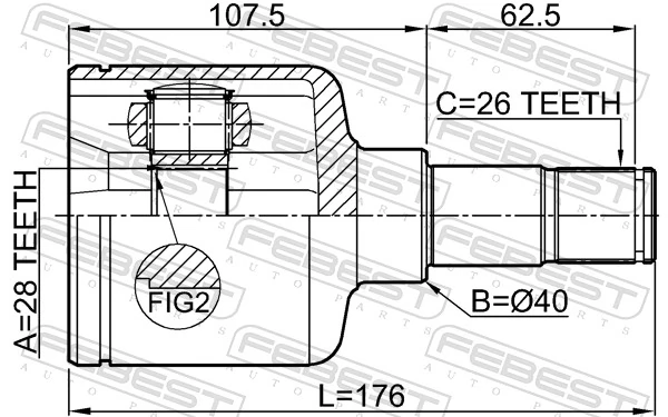 Шарнір кутових швидкостей передній лівий Magneti Marelli TIJ0061 ціна, від 36.01 USD