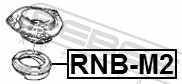 RNBM2 Febest Підшипник опори амортизатора