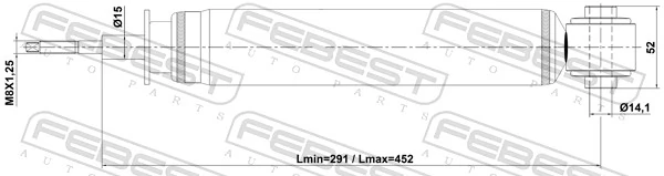 Амортизатори задні на Volvo S80 II AS, AR
