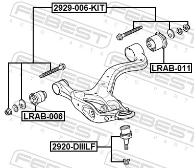 2929006KIT Febest 