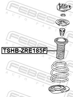 TSHBNRE185F Febest Пильник стійки передньої