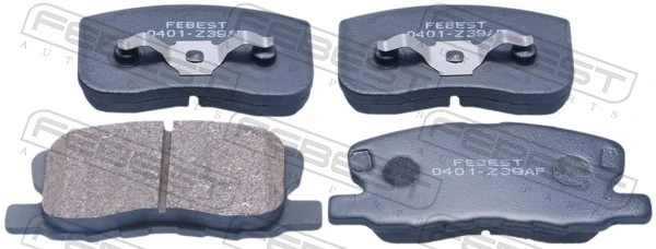Передні тормозні колодки MZ690188 Mitsubishi