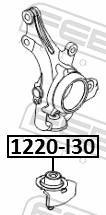 1220I30 Febest Кульові на авто
