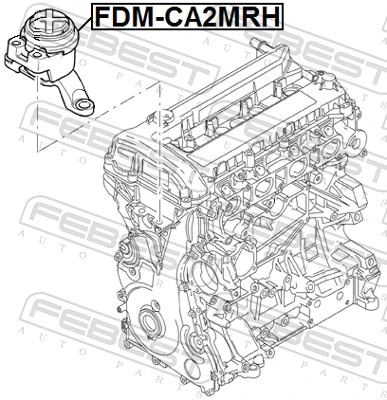 Купити Подушка (опора) двигуна, права Ford Galaxy II CA1 WA6