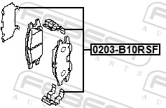 4816431100K0 Renault (RVI) Комплект пружинок кріплення дискових колодок, передніх
