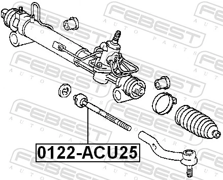 0122ACU25 Febest Тяги кермові