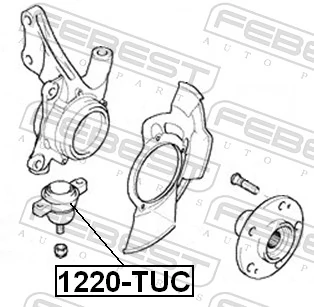 1220TUC Febest Кульові на авто