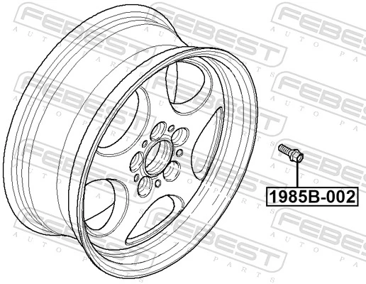 Болти до колеса на BMW 3  F30, F80