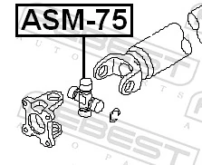 Купити MC994294 Mitsubishi Хрестовина карданного валу