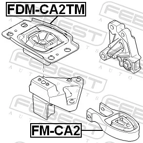 FDMCA2TM Febest Ліва опора двигуна