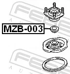MZB003 Febest Підшипник опори амортизатора