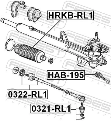 H1193 Polcar Тяги кермові