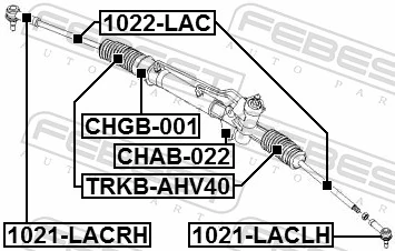Рульова тяга 39043 Lemforder