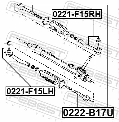 Рульова тяга 44387 Lemforder
