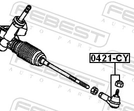 Рульовий наконечник QN0440P Q-top