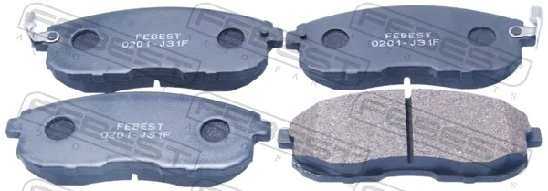 AY040NS111 Nissan/Infiniti Передні гальмівні колодки