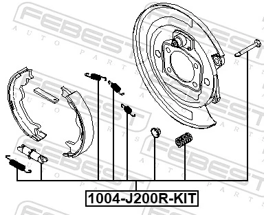 1004J200RKIT Febest 
