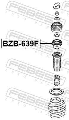 BZB639F Febest Підшипник опори амортизатора
