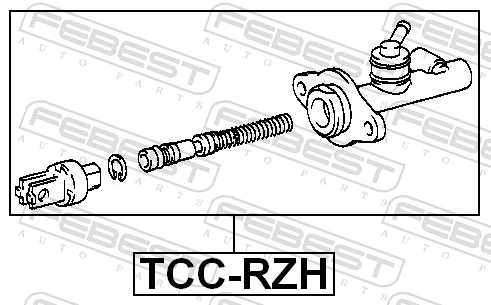 TCCRZH Febest Циліндр зчеплення, головний