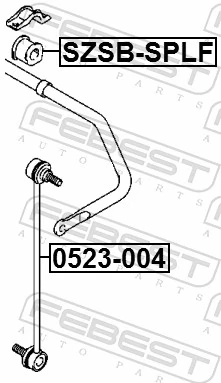 Купити J78009 Japan Cars Подушка стабілізатора передня