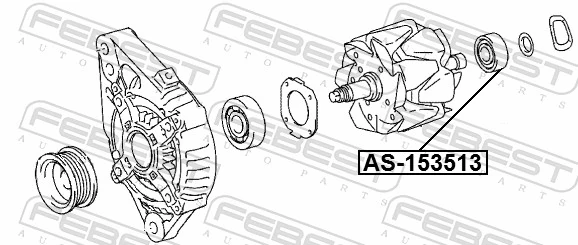 Купити ABE9016NSK AS/Auto Storm Підшипник генератора